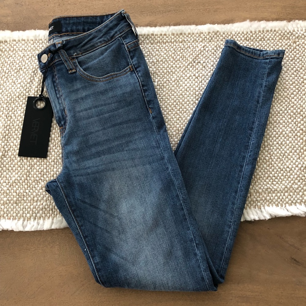 NWT Vervet by Flying Monkey High Waist Skinny Jean